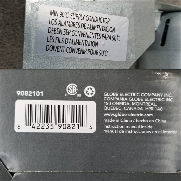 Globe LED Recessed Light Kit 9082101  3" Soft White Spot Swivel 50W 400 Lumens - Picture 8 of 11